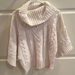 Short sleeve Cowl Neck sweater